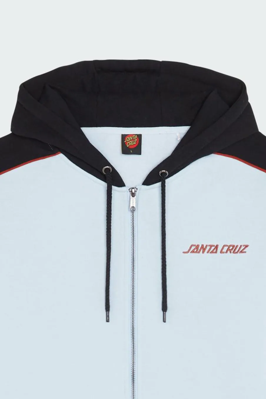 Strip Racer Zip Hood - Hoodie zippé | Noir*SANTA CRUZ Best