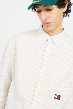 STRIPE OXFORD - Chemise | Beige*TOMMY JEANS Best