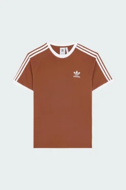 3-STRIPES TEE - T-shirt | Marron*ADIDAS Clearance