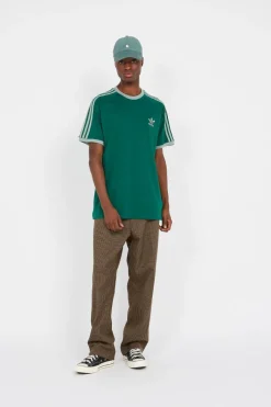 3-STRIPES TEE - T-shirt | Vert*ADIDAS New