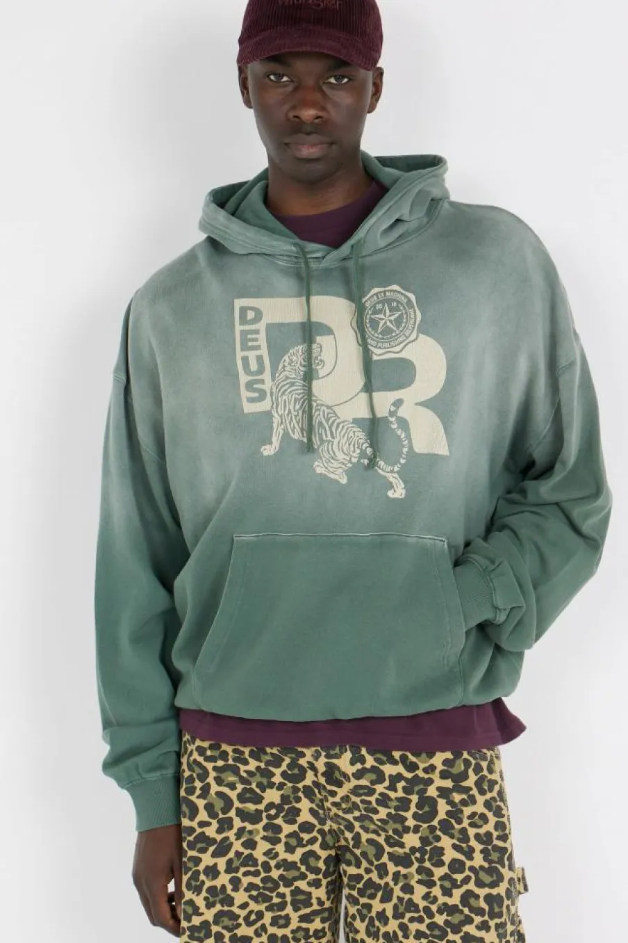 Strong Arm Hoodie - Hoodie | Vert*DEUS EX MACHINA Discount
