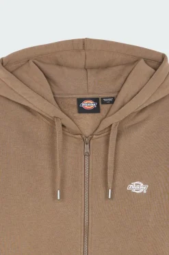 SUMMERDALE ZI - Hoodie zippé | Marron*DICKIES Best