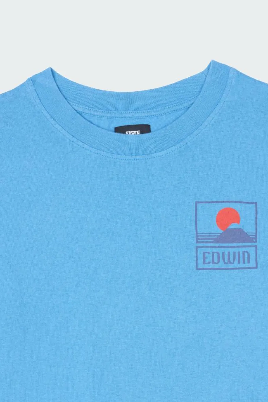 SUNSET ON - T-shirt | Bleu*EDWIN Hot