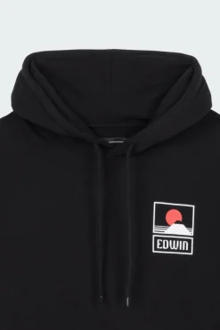 SUNSET ON MT FUJI - hoodie | Noir*EDWIN Hot