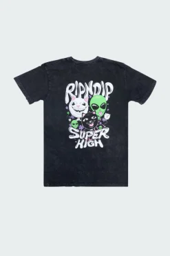 SUPER HIGH - T-shirt | Noir*RIPNDIP Sale
