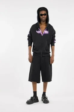 SURT HOODIE ZIP - Hoodie zippé | Noir*WASTED New