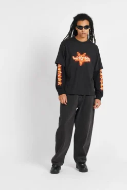 SURT T AGE - T-shirt | Noir*WASTED Outlet