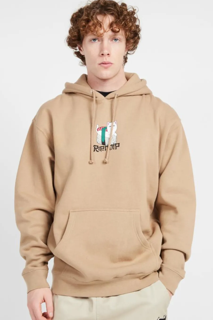 Sushi Nerm Hoodie - hoodie | Beige*RIPNDIP Outlet