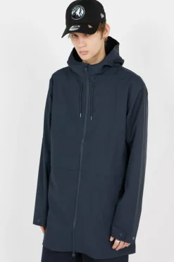 SUVA HARDSHELL LONG JACKET W3 - Coupe-vent | Bleu*RAINS Discount