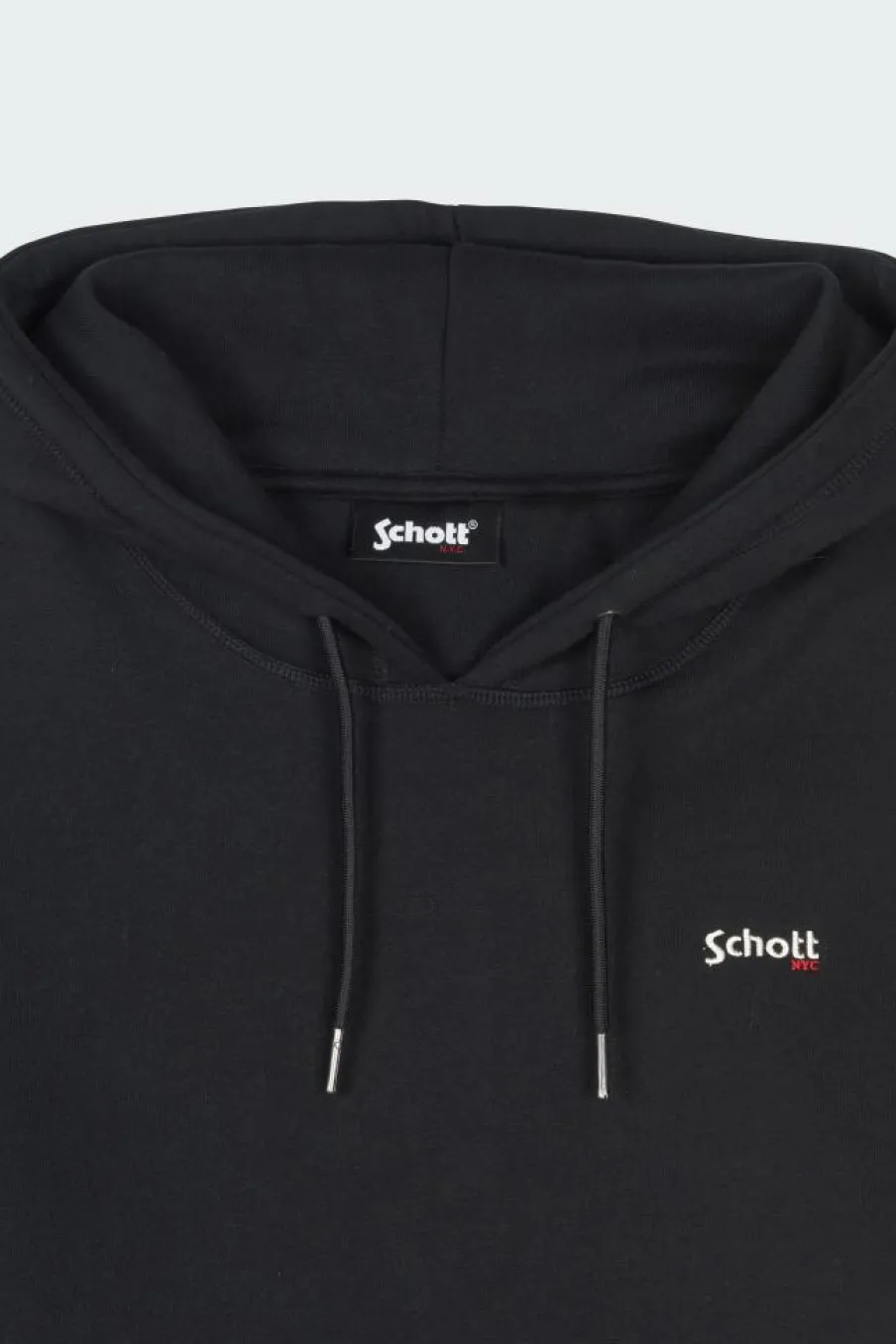 SWCASUAL2 - Hoodie | Noir*SCHOTT Discount