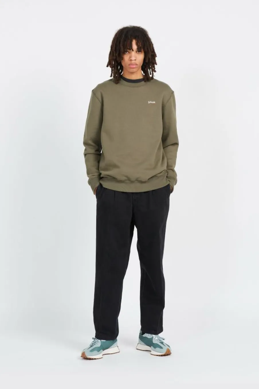 SWCASUAL1 - Sweatshirt | Vert*SCHOTT New