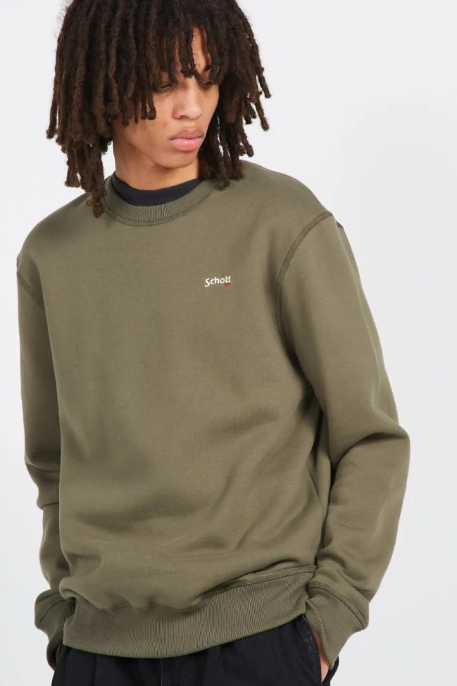 SWCASUAL1 - Sweatshirt | Vert*SCHOTT New
