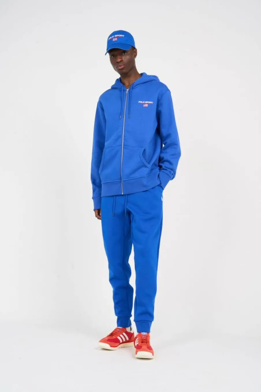 Sweat à capuche Polo Sport en molleton - Hoodie zippé | Bleu*POLO RALPH LAUREN Online
