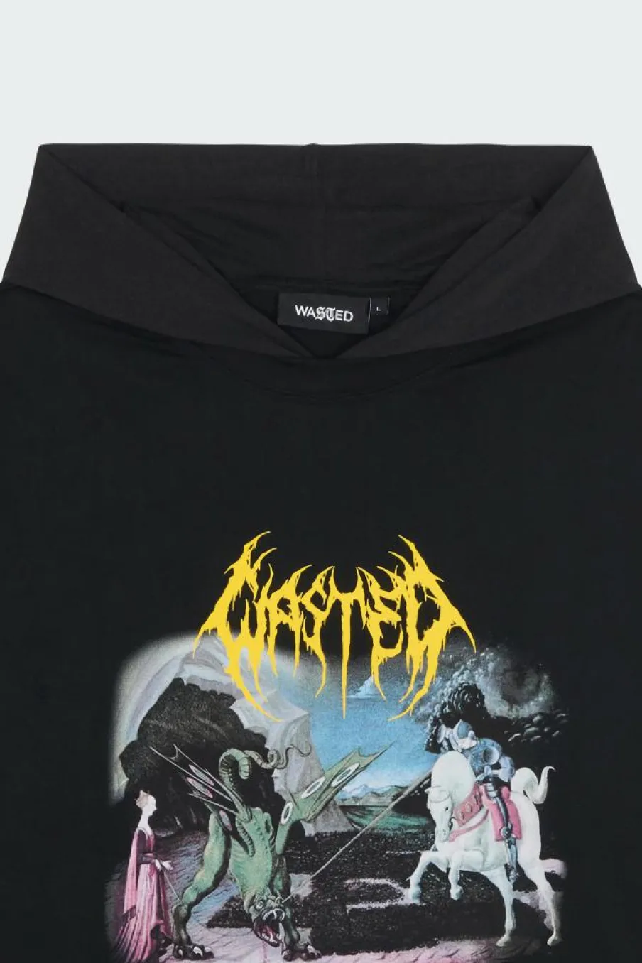 TALE HOODIE AGE - T-shirt | Noir*WASTED Sale