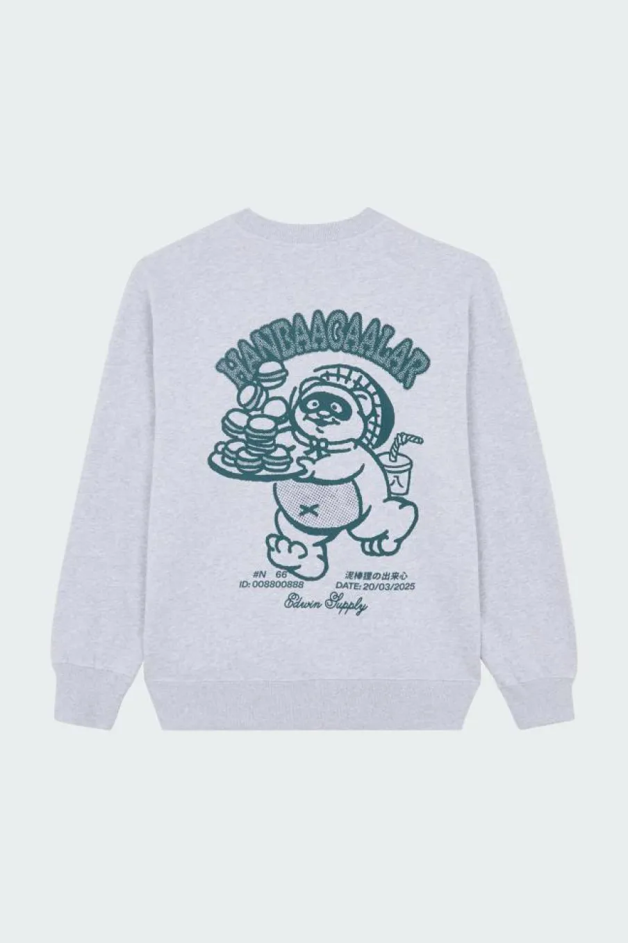Tanuki - Sweatshirt | Gris*EDWIN Online