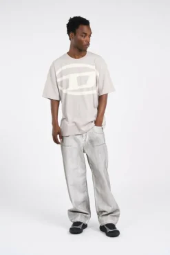 T-BOXT BLEACH - T-shirt | Gris*DIESEL New