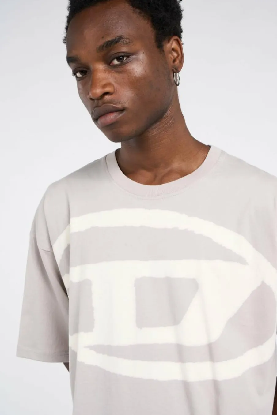T-BOXT BLEACH - T-shirt | Gris*DIESEL New
