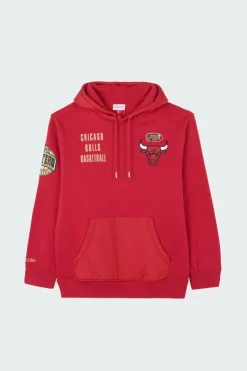 TEAM OG 2.0 FLEECE VINTAGE LOGO - Hoodie | Rouge*MITCHELL & NESS