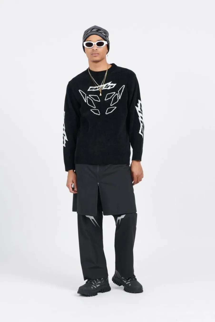 Tech Kilt Black - Jupe | Noir*ALL IN