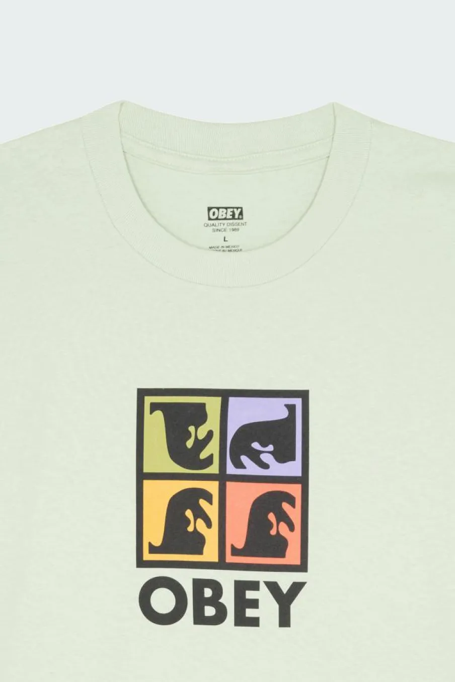 TEES 165263559 REPETITION CUB C - T-shirt | Vert*OBEY Sale