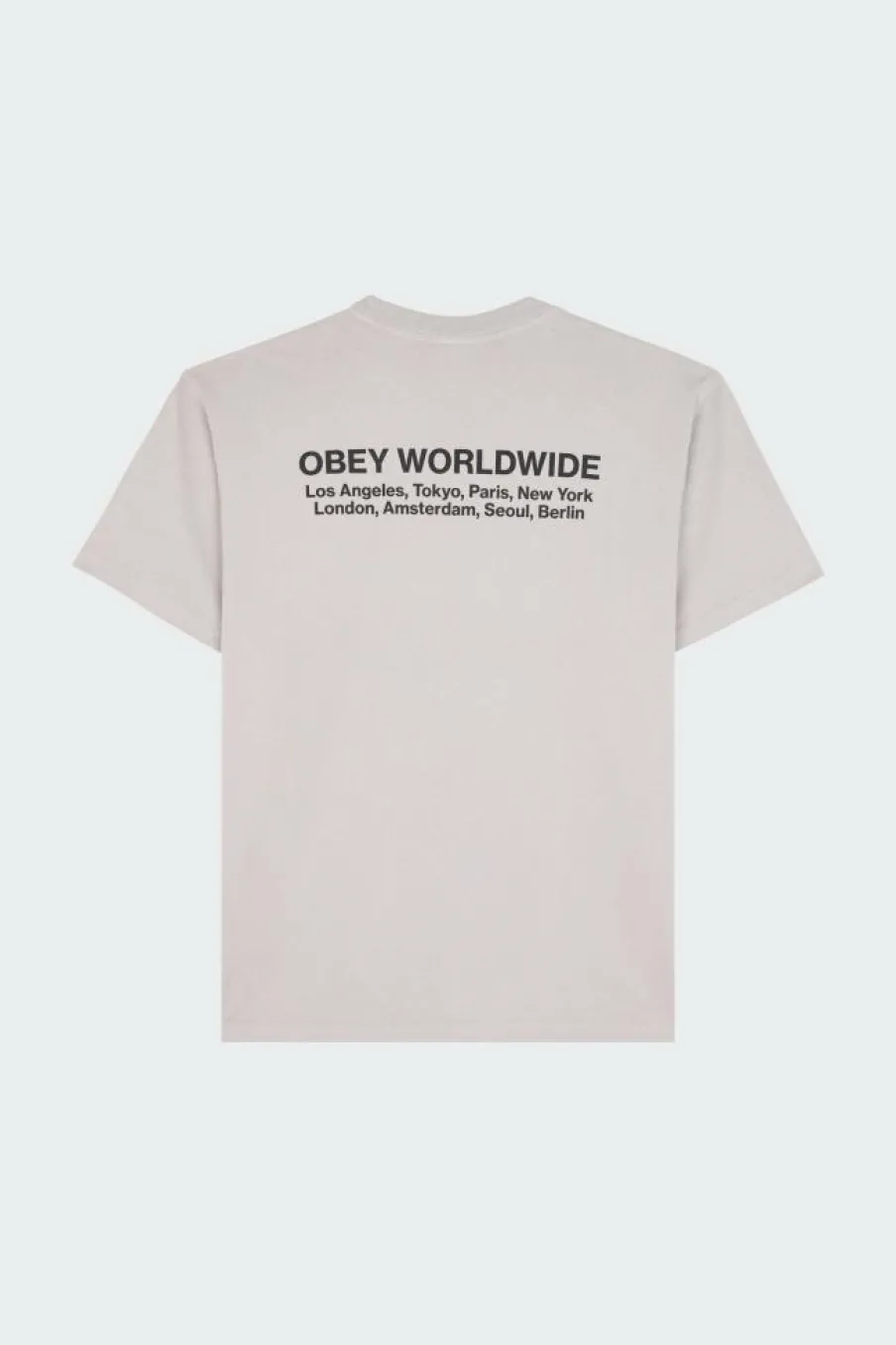 TEES 166913572 WORDWIDE CITIE, ECRU, - T-shirt | Beige*OBEY Best
