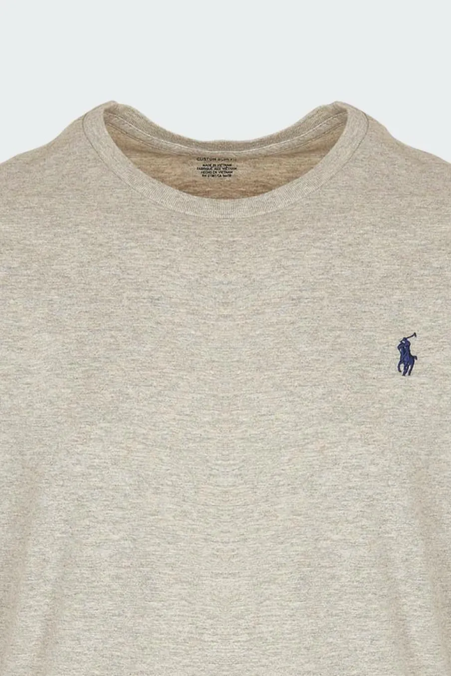 Tee-shirt col rond slim-fit en coton | Gris*POLO RALPH LAUREN Hot