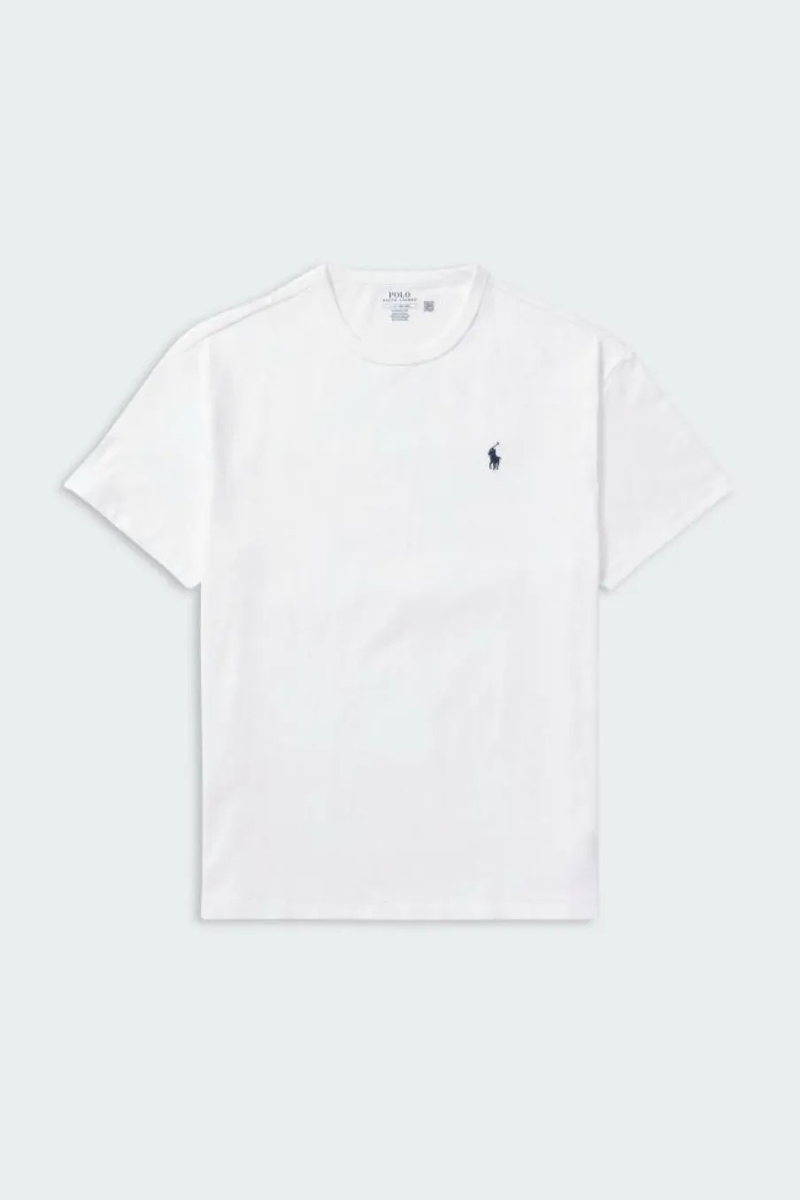 Tee-shirt col rond slim-fit en coton | Blanc*POLO RALPH LAUREN New