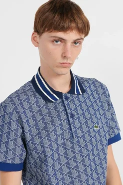 THE BLEND MONOG QIE METHY - Polo | Bleu*LACOSTE Clearance