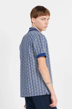 THE BLEND MONOG QIE METHY - Polo | Bleu*LACOSTE Clearance