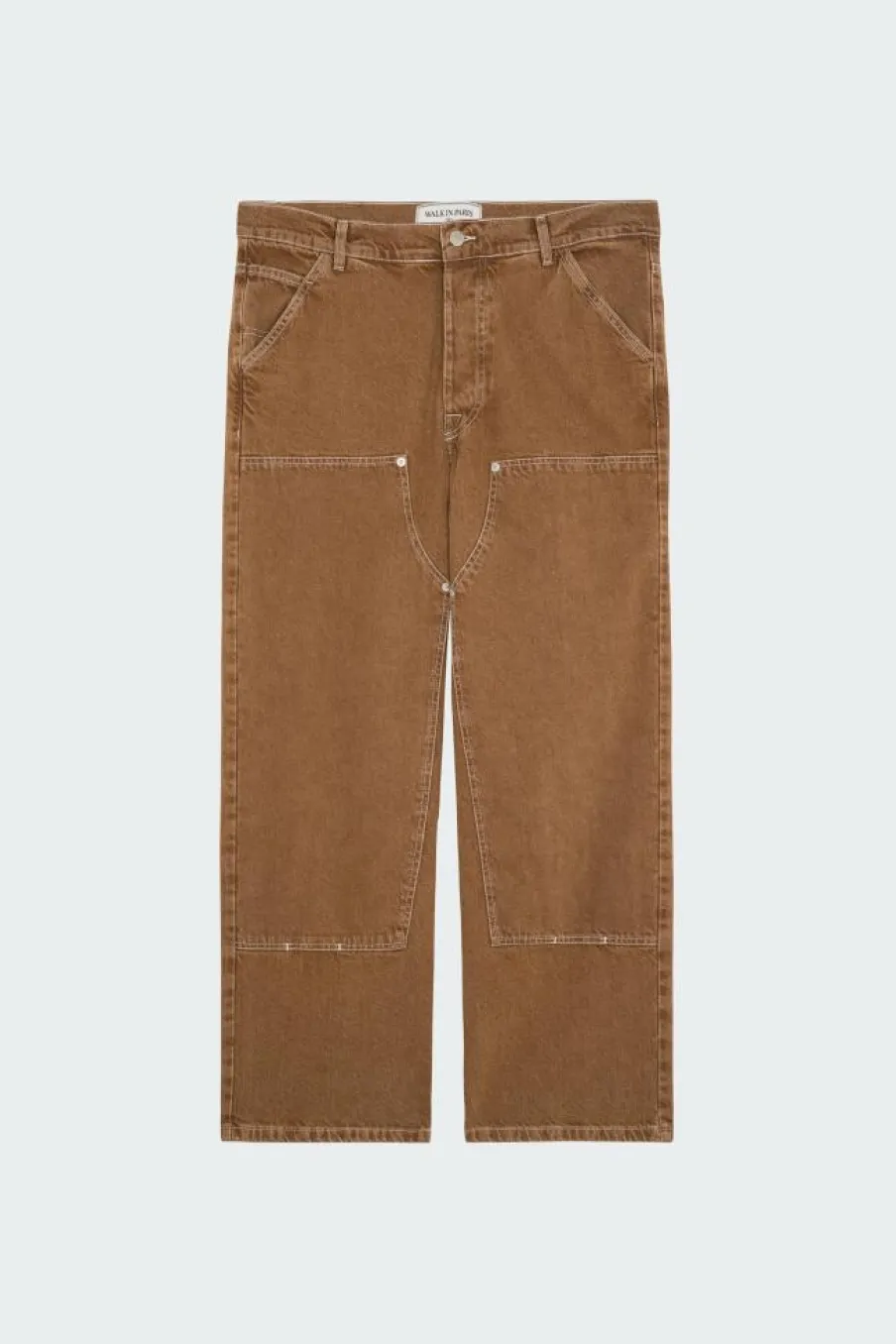 THE BROWN CARPENTER’S PANTS - Pantalon | Marron*WALK IN PARIS Online