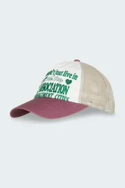 THE CITY - Casquette | Rose*LOST MANAGEMENT CITIES