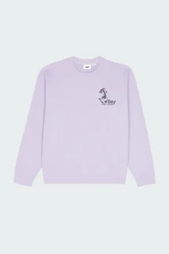THE FURE START - Sweatshirt | Violet*OBEY Sale