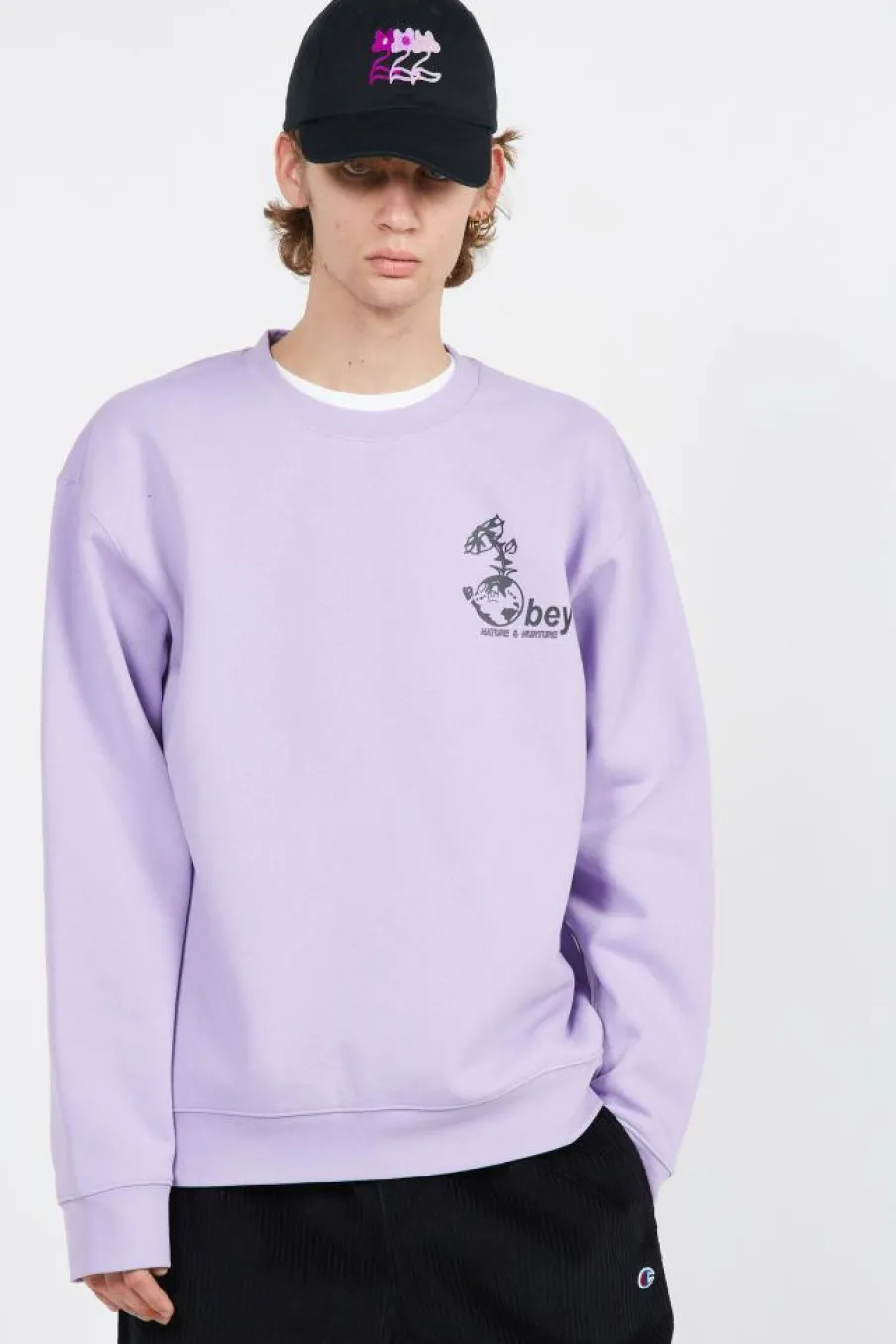 THE FURE START - Sweatshirt | Violet*OBEY Sale