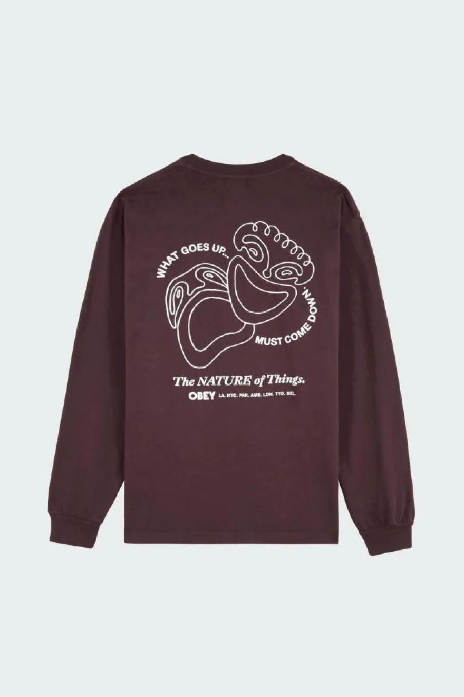 THE NATURE OF - Sweatshirt | Violet*OBEY New