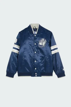 THE SCOUT VARSITY SATI - Bomber | Bleu*STARTER Online