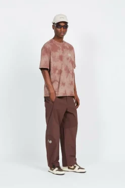 TIE DYE SS - T-shirt | Marron*PURPLE MOUNTAIN OBSERVATORY New
