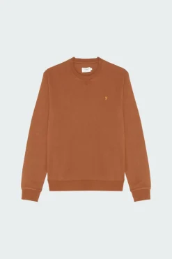 TIM - Sweatshirt | Marron*FARAH Clearance