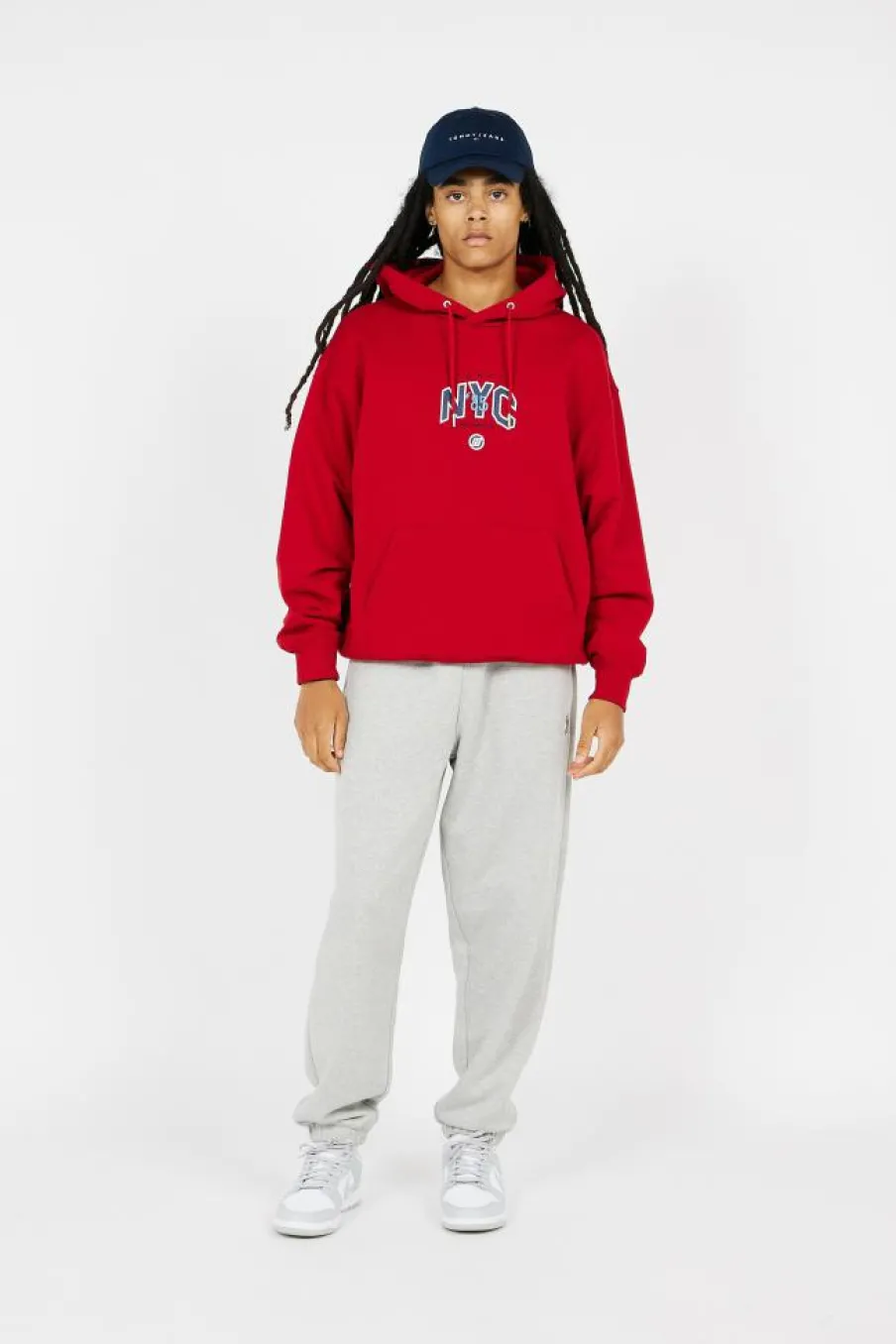 TJ GAME DAY LOGO - Hoodie | Rouge*TOMMY JEANS Online