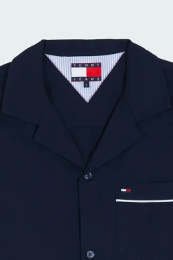 TJC CAMP COLLAR - Chemise | Bleu*TOMMY JEANS Online