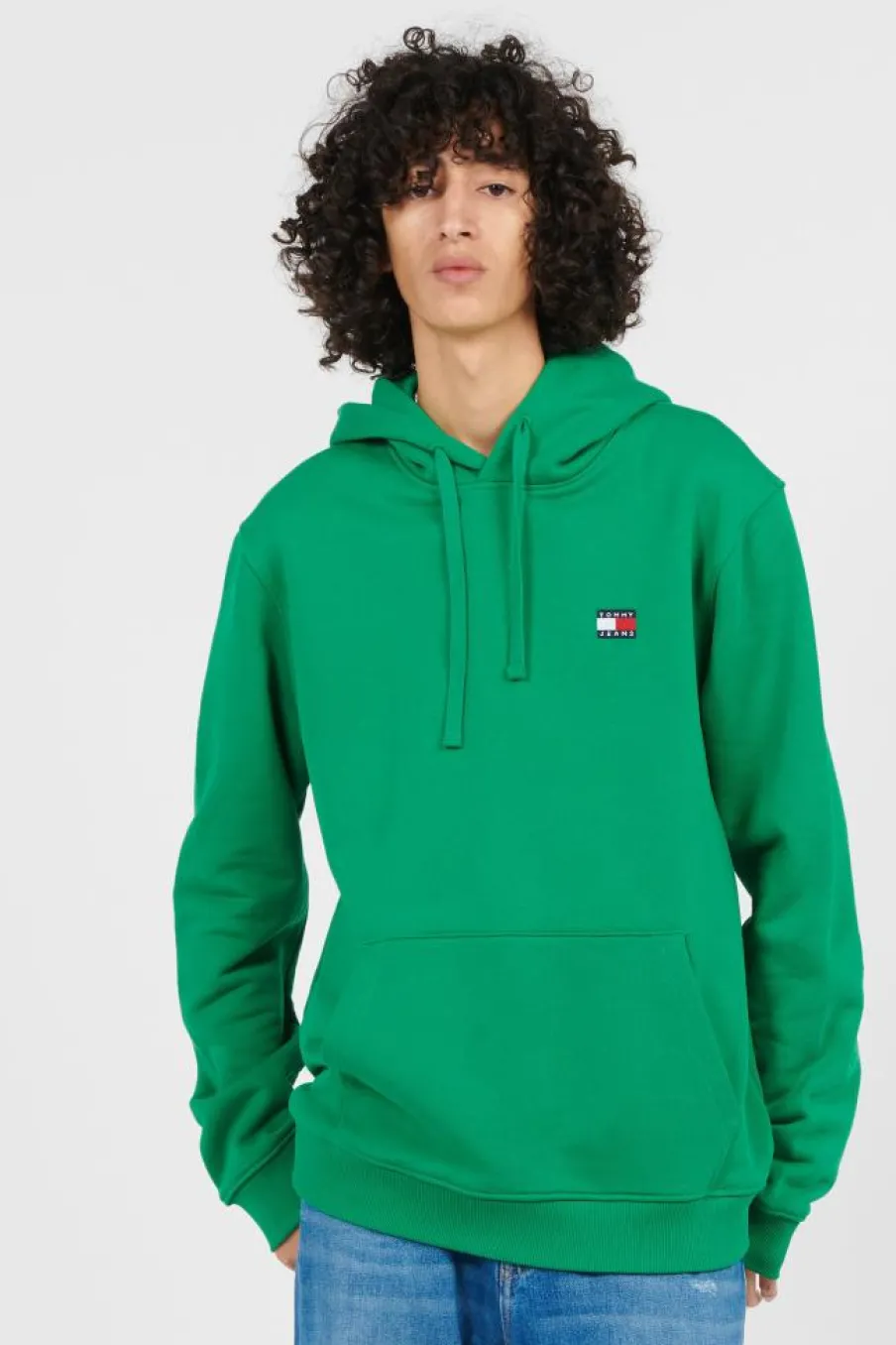 TJM REG BADGE HOODIE - Hoodie | Vert*TOMMY JEANS Online