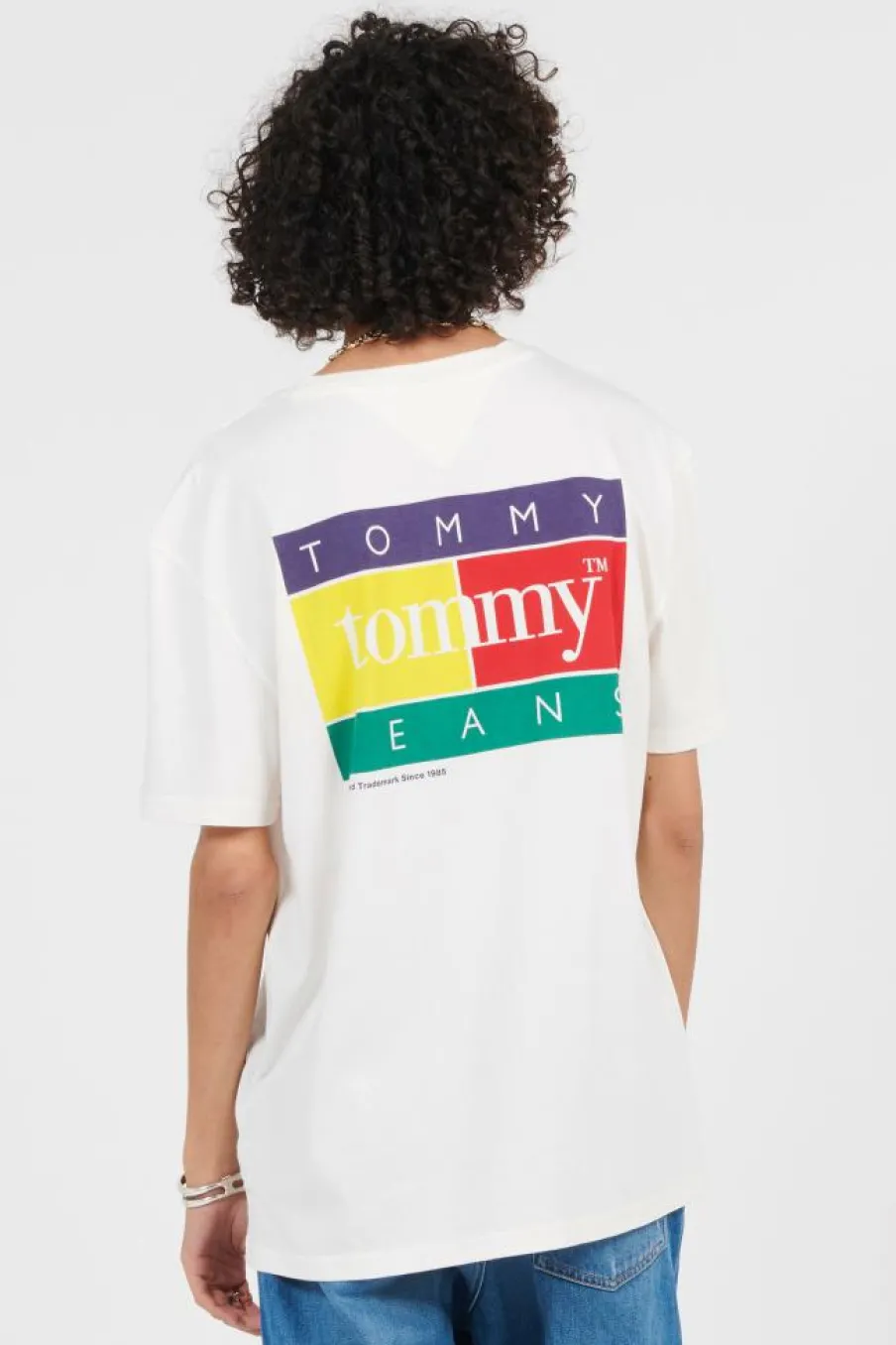 TJM REG POP COLOR - T-shirt | Blanc*TOMMY JEANS Online