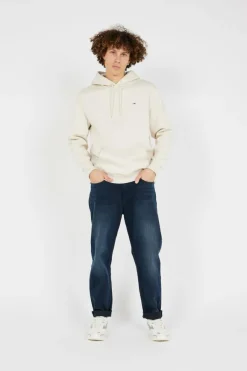 TJM REG S FLAG HOODI - Hoodie | Beige*TOMMY JEANS Discount