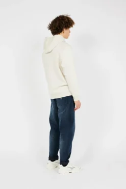 TJM REG S FLAG HOODI - Hoodie | Beige*TOMMY JEANS Discount
