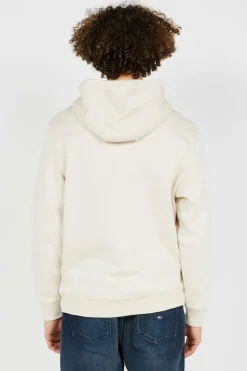 TJM REG S FLAG HOODI - Hoodie | Beige*TOMMY JEANS Discount