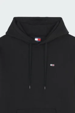 TJM REG S FLAG HOODI - Hoodie | Noir*TOMMY JEANS Best