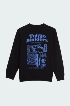 Tokyo Builders Sweat - Pull | Noir*EDWIN New