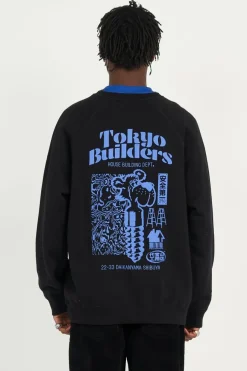 Tokyo Builders Sweat - Pull | Noir*EDWIN New