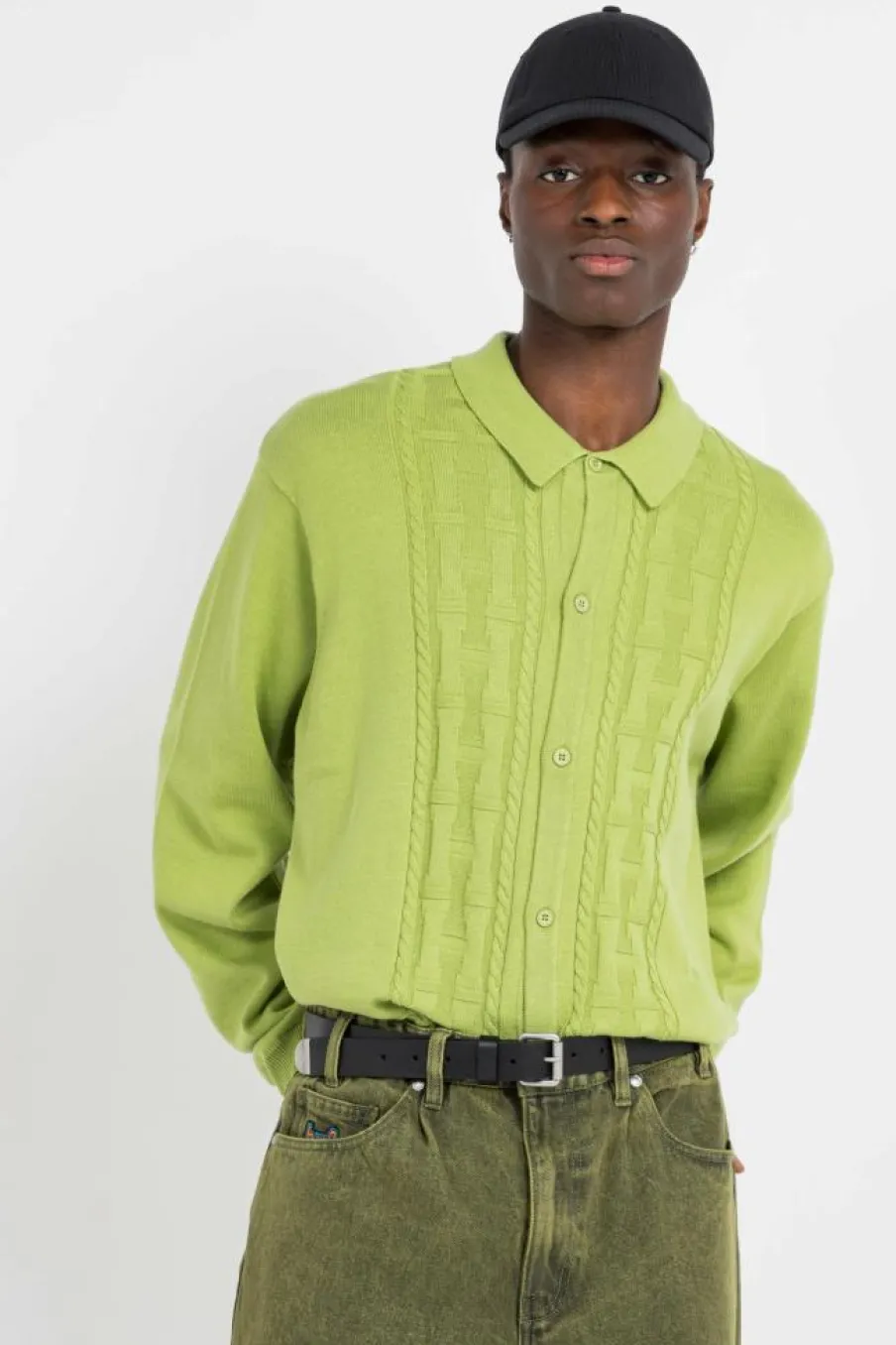 TOWNER LS KNIT - Pull | Vert*HUF Hot