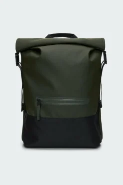 TRAIL ROLLTOP BACKPACK W3 - Sac à dos | Vert*RAINS