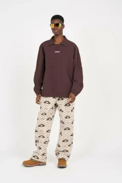 TRAIN TOP - Sweatshirt | Marron*ADIDAS New